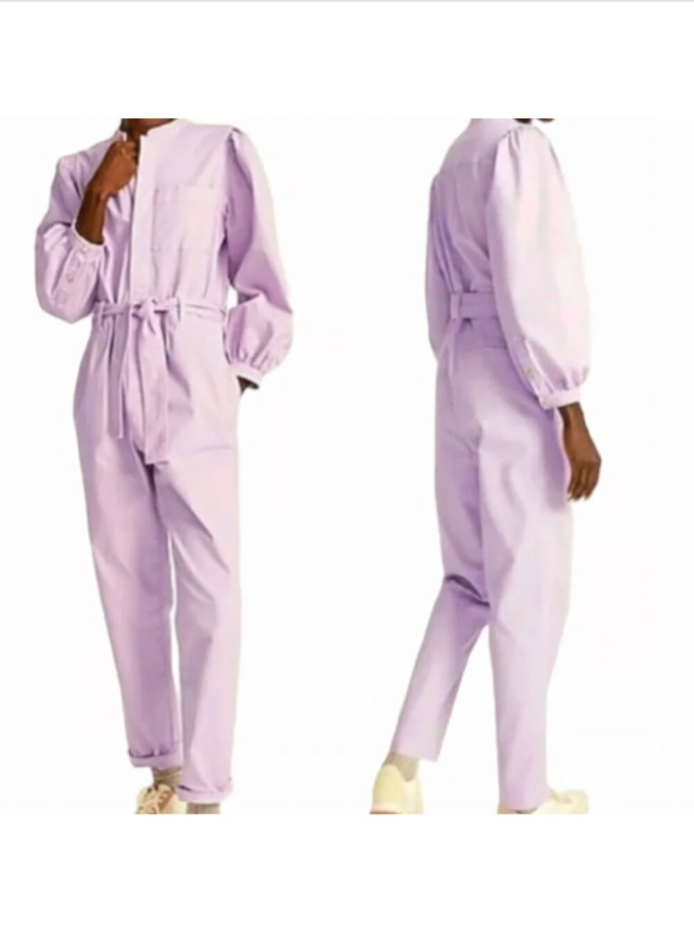 NWT J. Crew Puff-sleeve chino jumpsuit Size 18